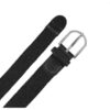 2 Unisex belts, Elastic Braided Belts - Black And Brown - Image 3