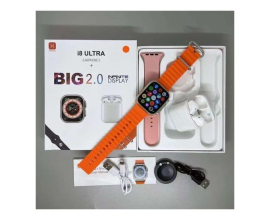 i8 Ultra Smart Watch With Earbuds 2.0