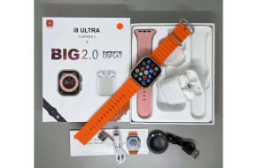 i8 Ultra Smart Watch With Earbuds 2.0